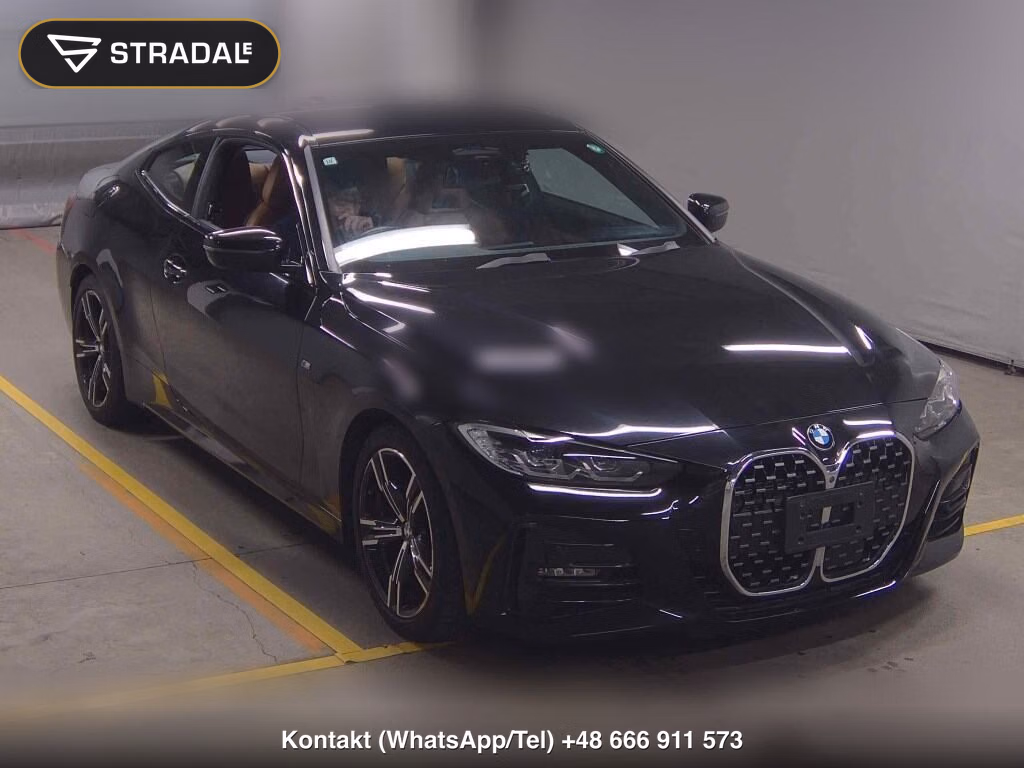 BMW 4 SERIES CP 420I COUPE M-SPORT 2021, aukcja z Japonii, zdjęcie 1