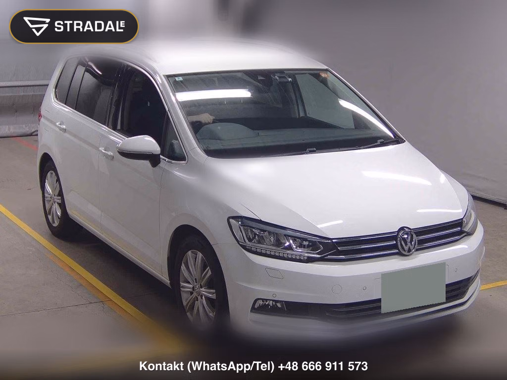 VOLKSWAGEN GOLF TOURAN TDI COMFORT LINE 2019, aukcja z Japonii, zdjęcie 1