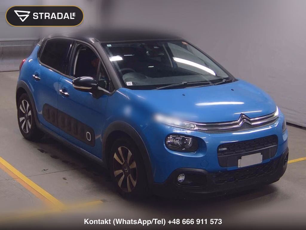 CITROEN C3 SHINE 2018, aukcja z Japonii, zdjęcie 1