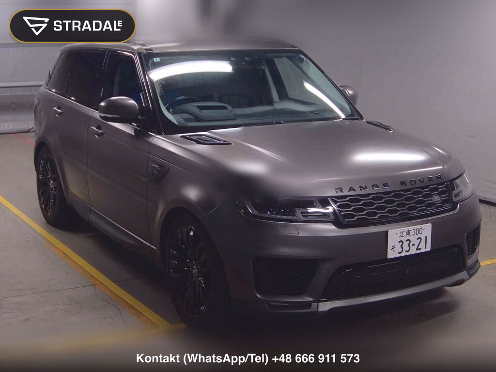 LAND ROVER RANGE ROVER SPORT 4WD SE 2020, aukcja z Japonii, zdjęcie 1
