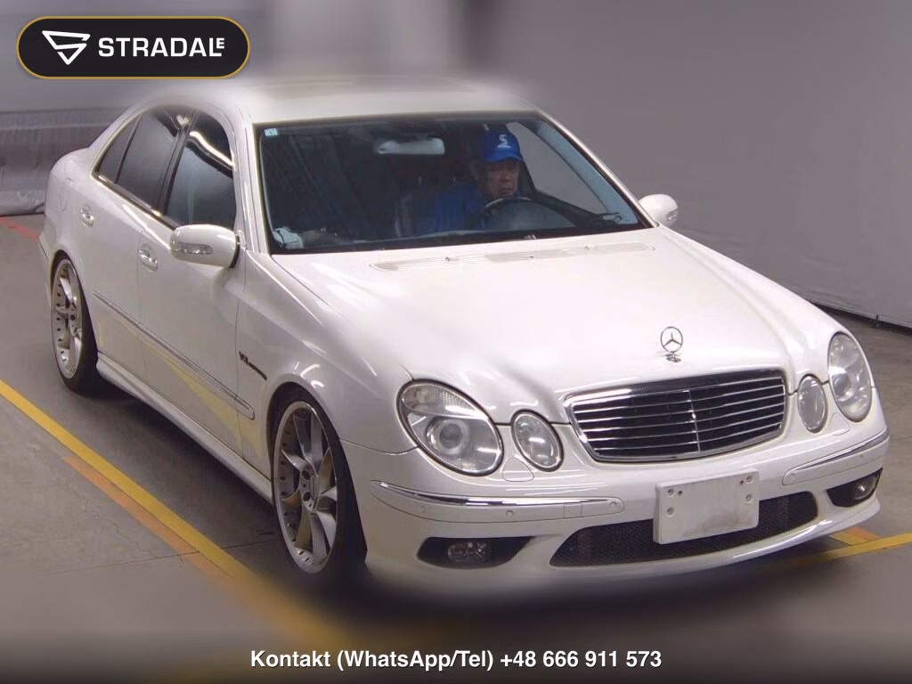 MERCEDES BENZ E-CLASS 4D E55 AMG 2003, aukcja z Japonii, zdjęcie 1