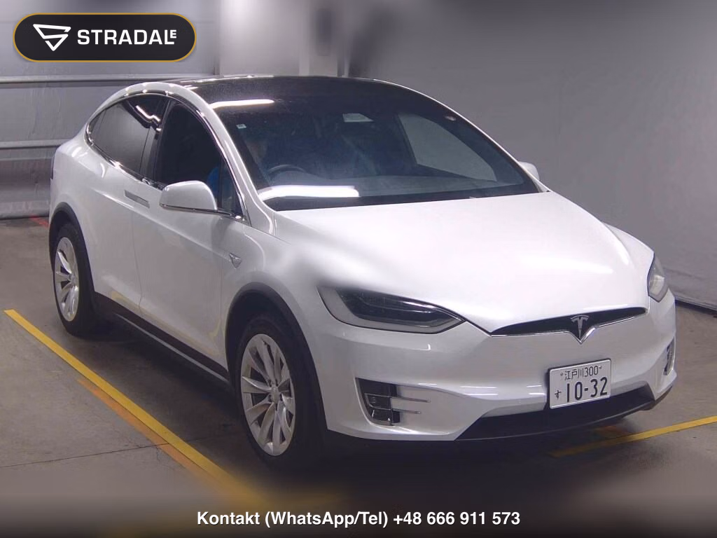 TESLA MODEL X 4WD 100D 2018, aukcja z Japonii, zdjęcie 1