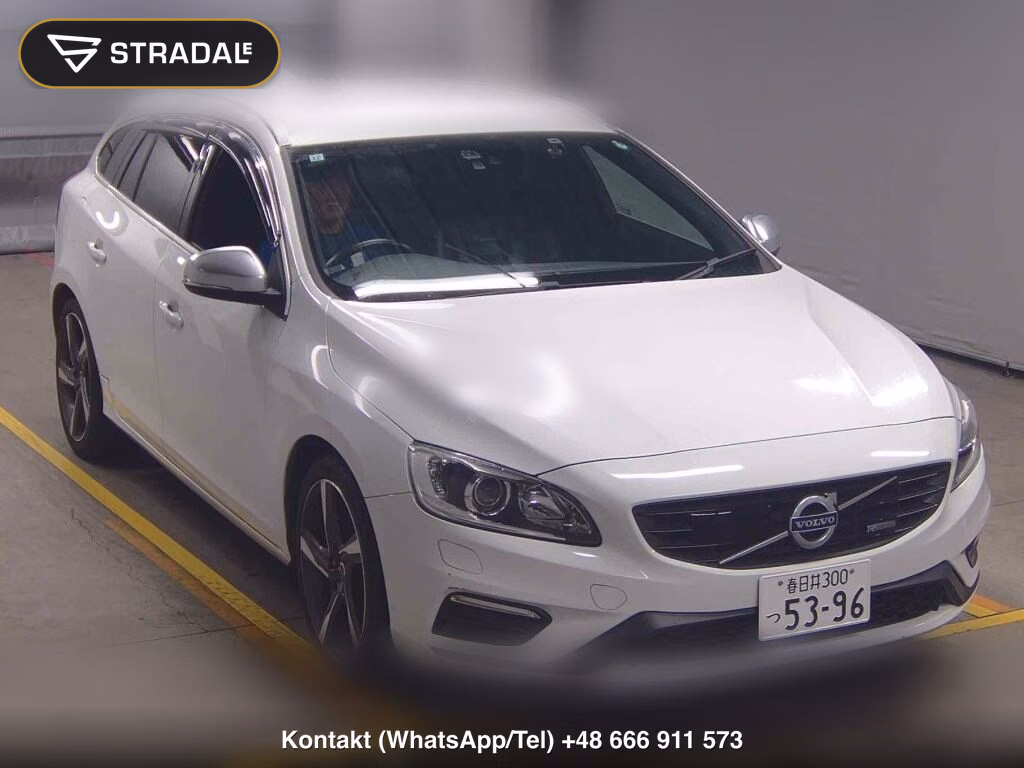 VOLVO V60 T4 R-DESIGN 2015, aukcja z Japonii, zdjęcie 1