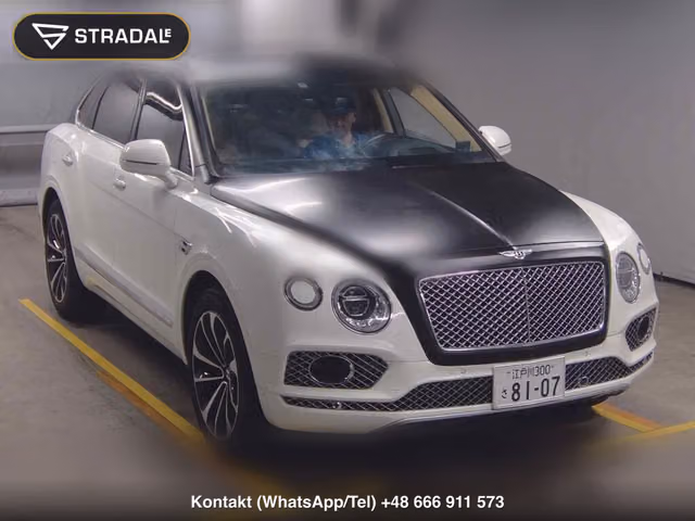 BENTLEY BENTAYGA 4WD OTHERS 2017, samochód z aukcji Japonii