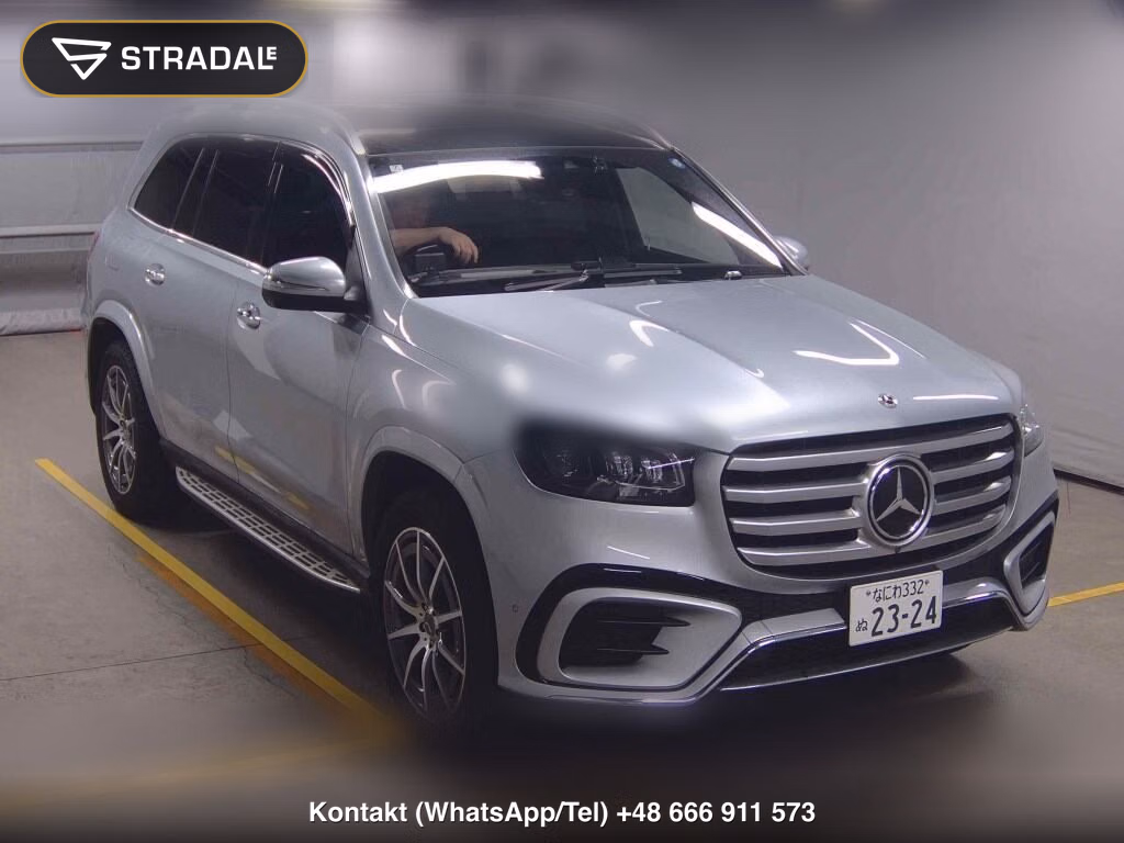 MERCEDES BENZ GLS 4WD GLS450D 4MATIC AMG LINE PACKAGE 2024, aukcja z Japonii, zdjęcie 1