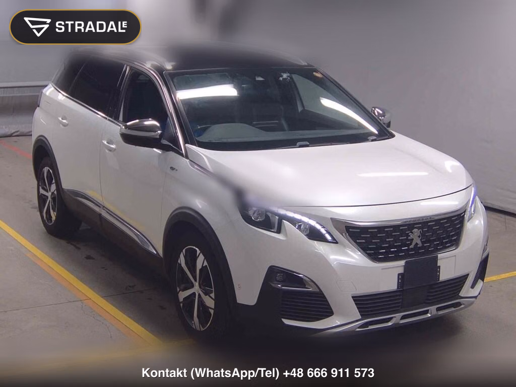PEUGEOT 5008 GT BLUE HDI 2019, aukcja z Japonii, zdjęcie 1