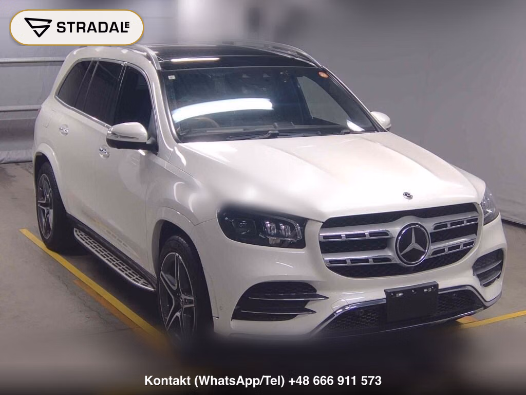 MERCEDES BENZ GLS 4WD GLS400D 4MATIC AMG LINE 2021, aukcja z Japonii, zdjęcie 1
