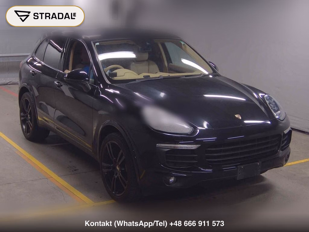 PORSCHE CAYENNE 4WD BASE GRADE 2015, aukcja z Japonii, zdjęcie 1