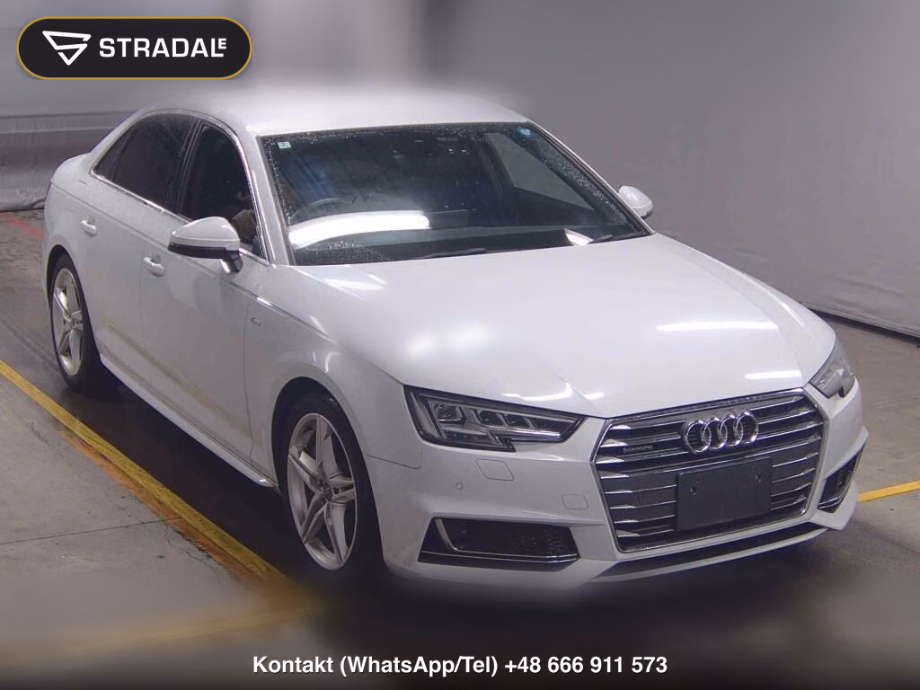 AUDI A4 4WD 2.0TFSI QUATTRO SPORT S LINE PACKAGE 2016, aukcja z Japonii, zdjęcie 1