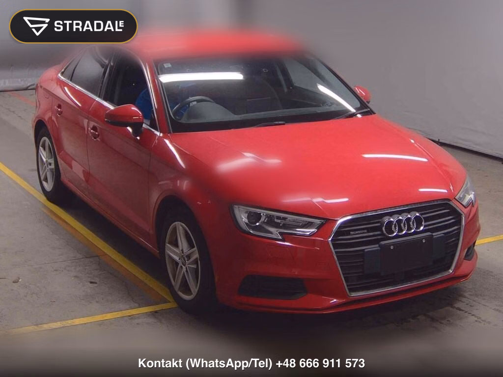 AUDI A3 SEDAN 4WD 2.0TFSI QUATTRO 2017, aukcja z Japonii, zdjęcie 1