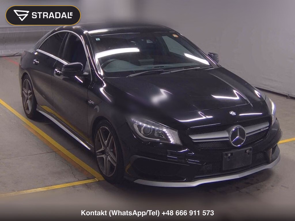 MERCEDES AMG CLA-CLASS 4WD CLA45 4MATIC 2015, aukcja z Japonii, zdjęcie 1