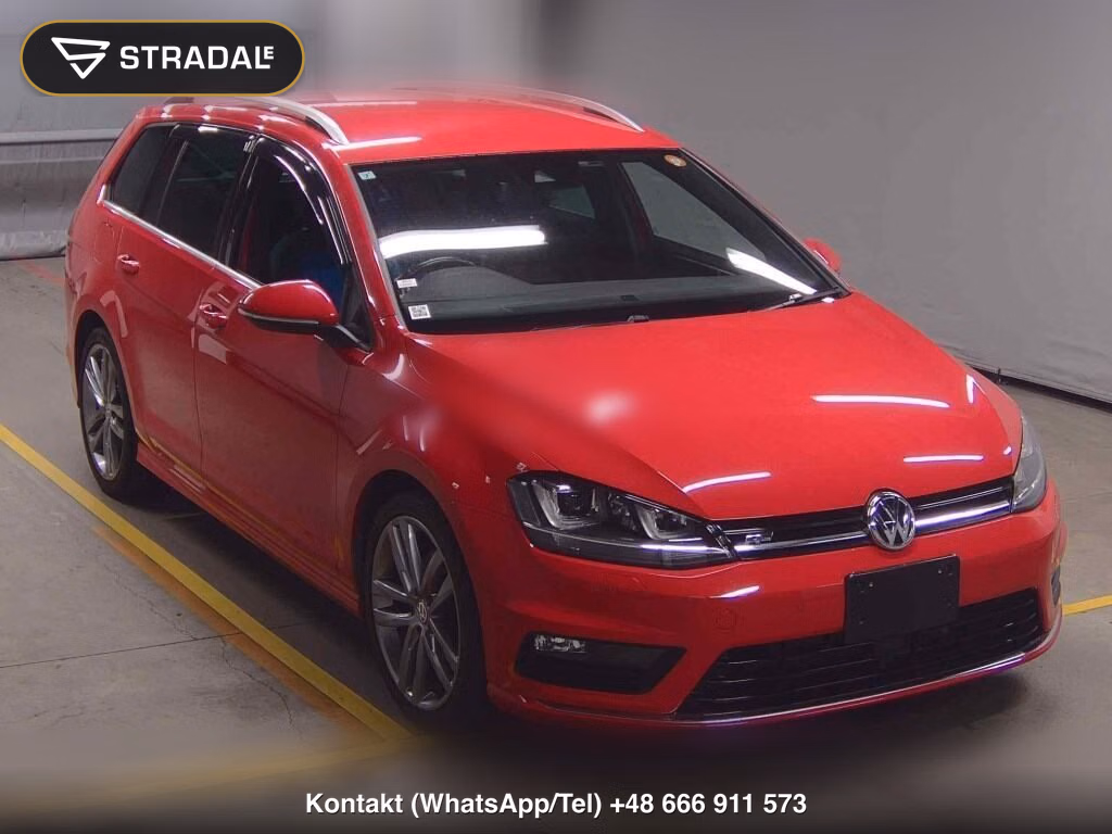 VOLKSWAGEN GOLF VARIANT R-LINE BLUEMOTION TECHNOLOGY 2015, aukcja z Japonii, zdjęcie 1