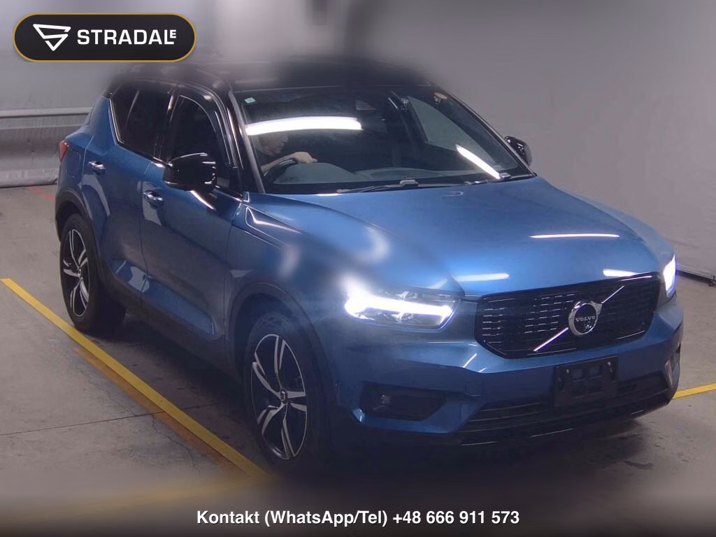 VOLVO XC40 4WD B4 AWD R-DESIGN 2021, aukcja z Japonii, zdjęcie 1
