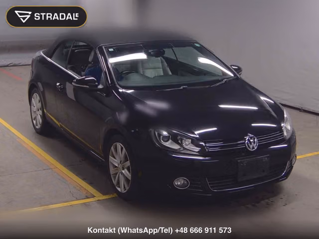 VOLKSWAGEN GOLF CABRIOLET 2011, samochód z aukcji Japonii