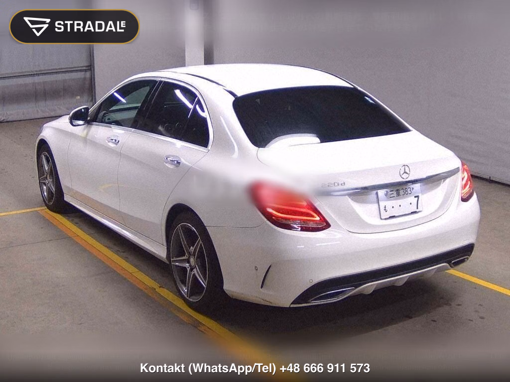 MERCEDES BENZ C-CLASS 4D C220D AVANTGARDE AMG LINE, miniaturka 3