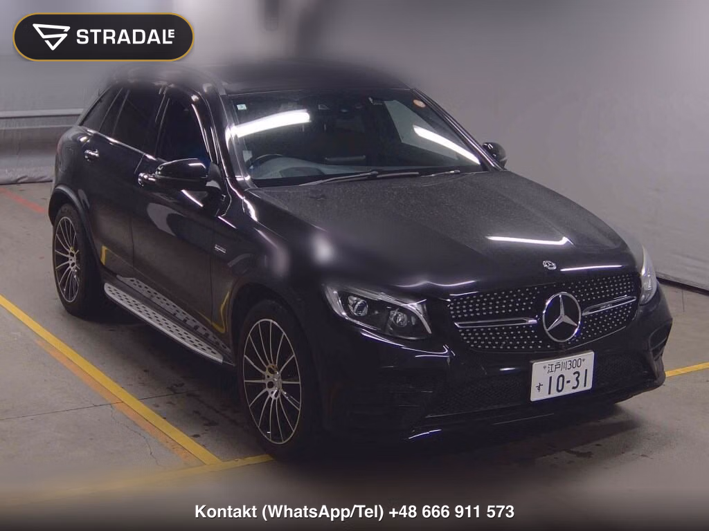 MERCEDES AMG GLC 4WD GLC43 4MATIC LEATHER EXCLUSIVE PACKAGE 2018, aukcja z Japonii, zdjęcie 1