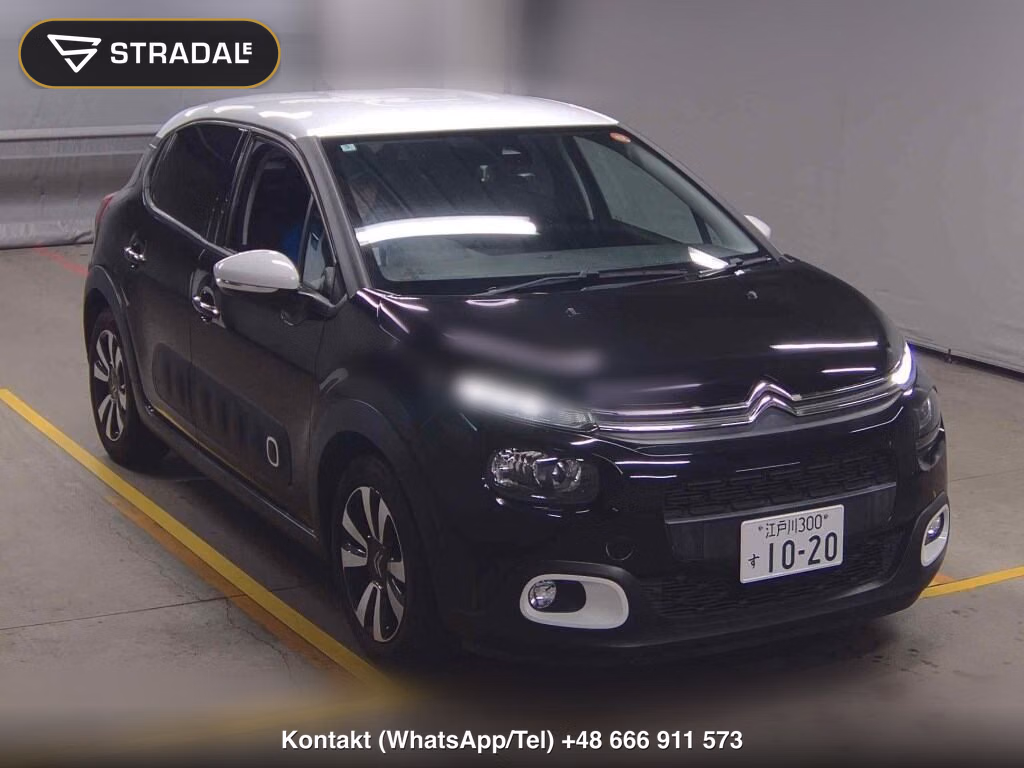 CITROEN C3 SHINE 2018, aukcja z Japonii, zdjęcie 1