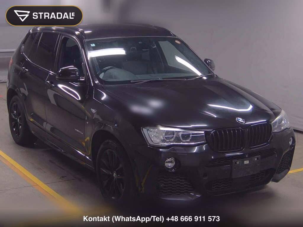 BMW X3 4WD CELEBRATION EDITION BLACK OUT 2016, aukcja z Japonii, zdjęcie 1