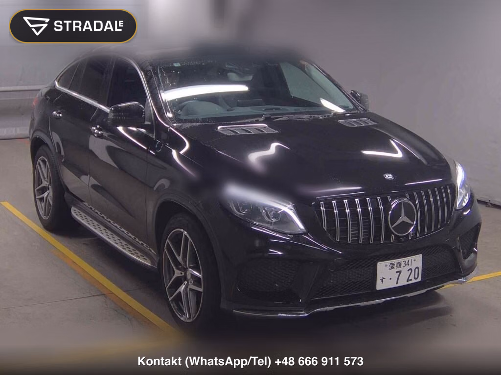 MERCEDES BENZ GLE 4WD GLE350D 4MATIC COUPE SPORTS 2016, aukcja z Japonii, zdjęcie 1