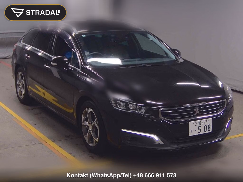 PEUGEOT 508 WG SW GRIFFE 2016, aukcja z Japonii, zdjęcie 1