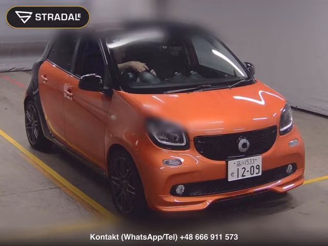 MCC SMART FOR FOUR BRABUS SPORT 2018, samochód z aukcji Japonii