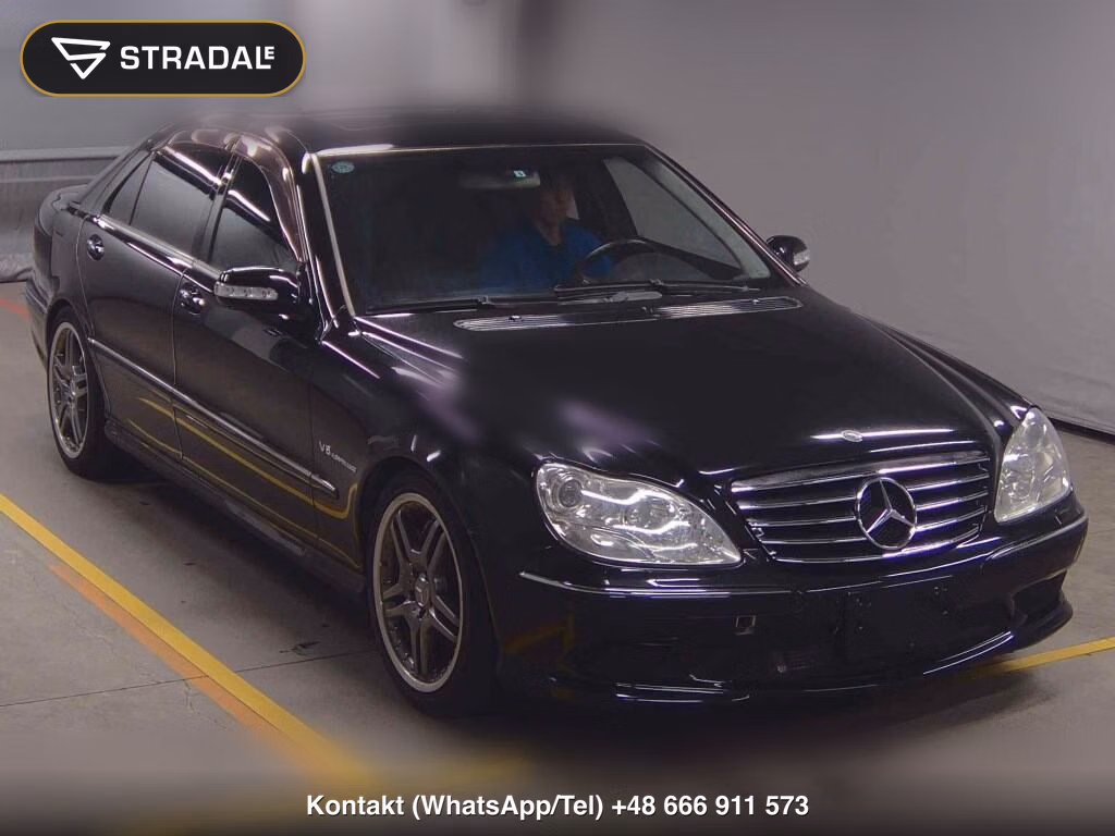 MERCEDES BENZ S-CLASS 4D S55L AMG 2003, aukcja z Japonii, zdjęcie 1