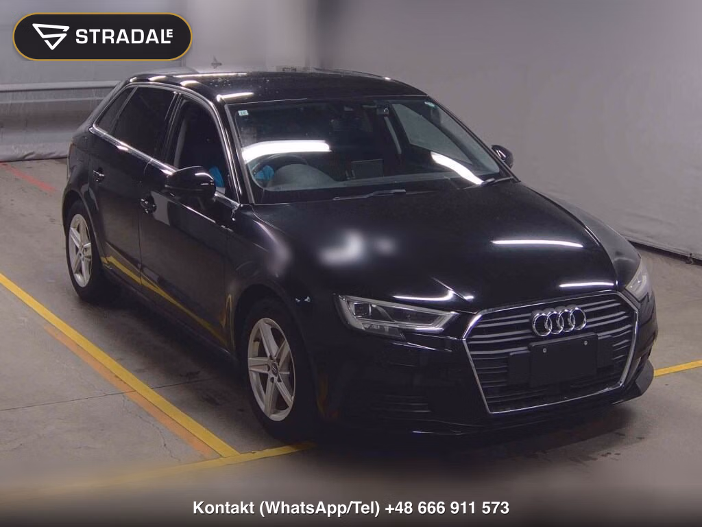AUDI A3 5D SPORTS BACK 1.4TFSI 2017, aukcja z Japonii, zdjęcie 1