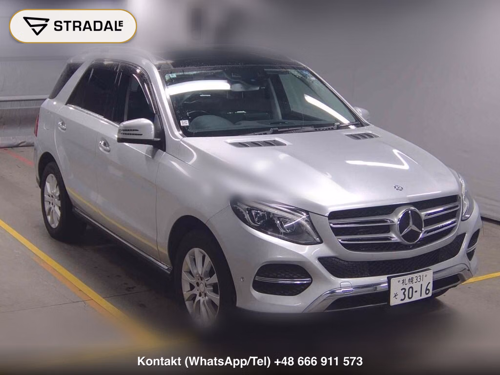 MERCEDES BENZ GLE 4WD GLE350D 4MATIC (LEATHER VERSION) 2016, aukcja z Japonii, zdjęcie 1