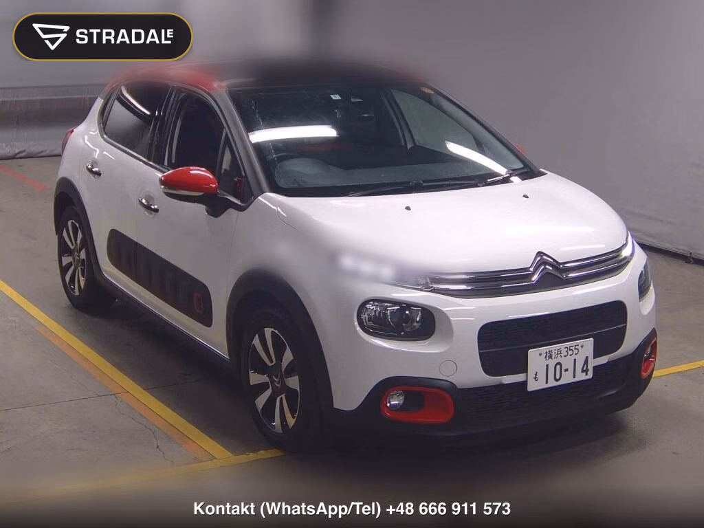 CITROEN C3 SHINE 2018, aukcja z Japonii, zdjęcie 1