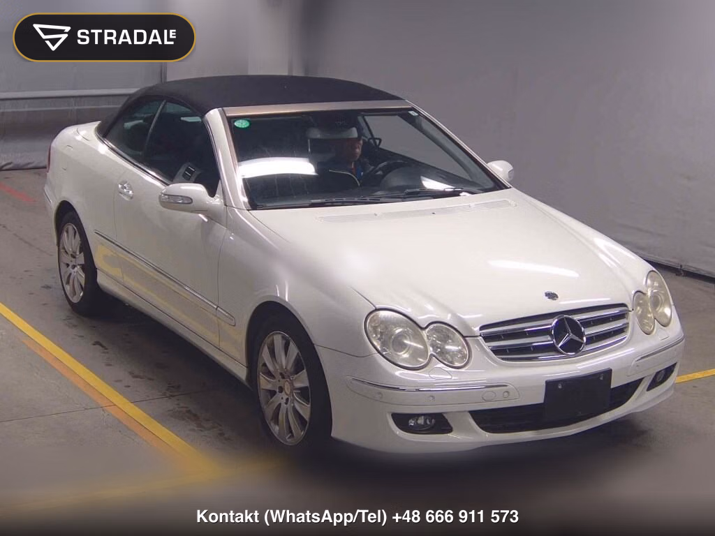MERCEDES BENZ CLK OP CLK350 CABRIOLET 2007, aukcja z Japonii, zdjęcie 1