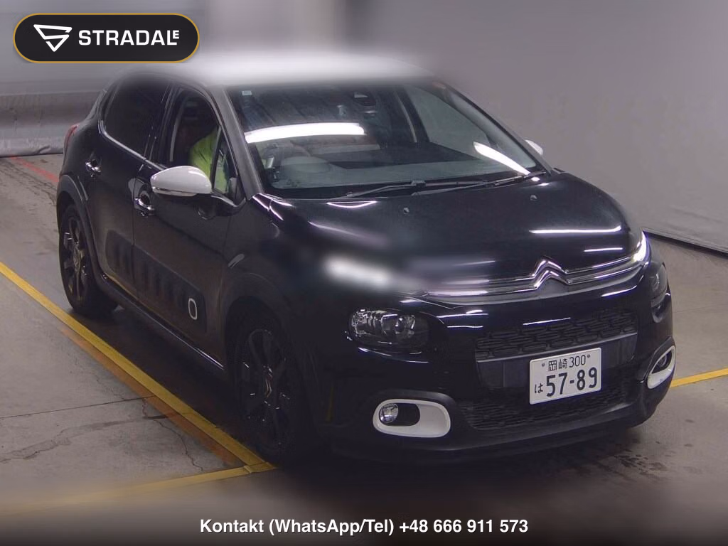 CITROEN C3 CAFE EDITION 2018, aukcja z Japonii, zdjęcie 1
