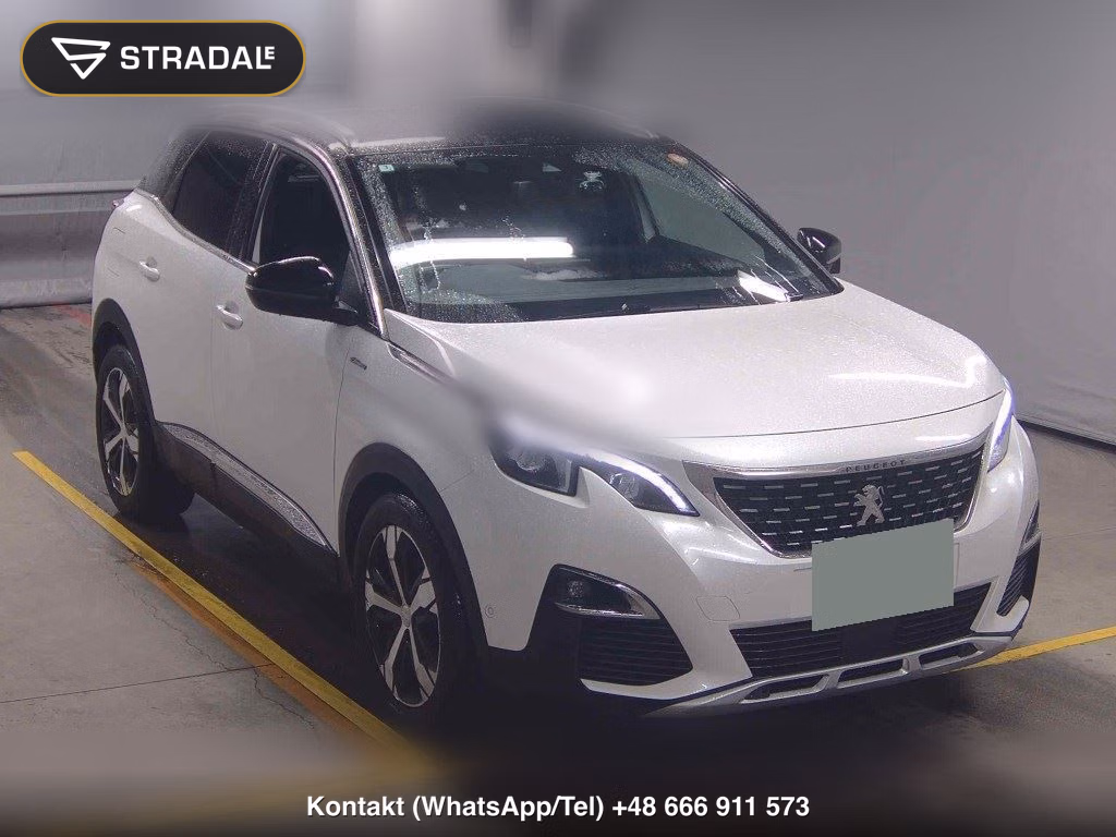 PEUGEOT 3008 GT LINE 2018, aukcja z Japonii, zdjęcie 1