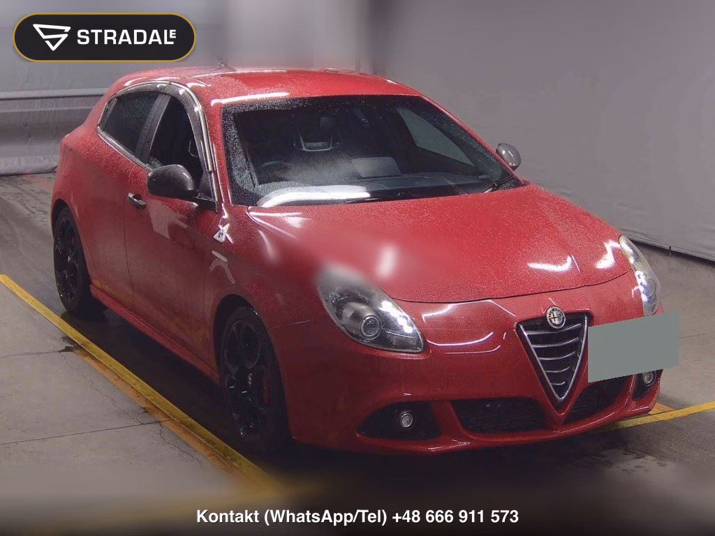 ALFA ROMEO GIULIETTA 5D QUADRIFOGLIO VERDE 2015, aukcja z Japonii, zdjęcie 1