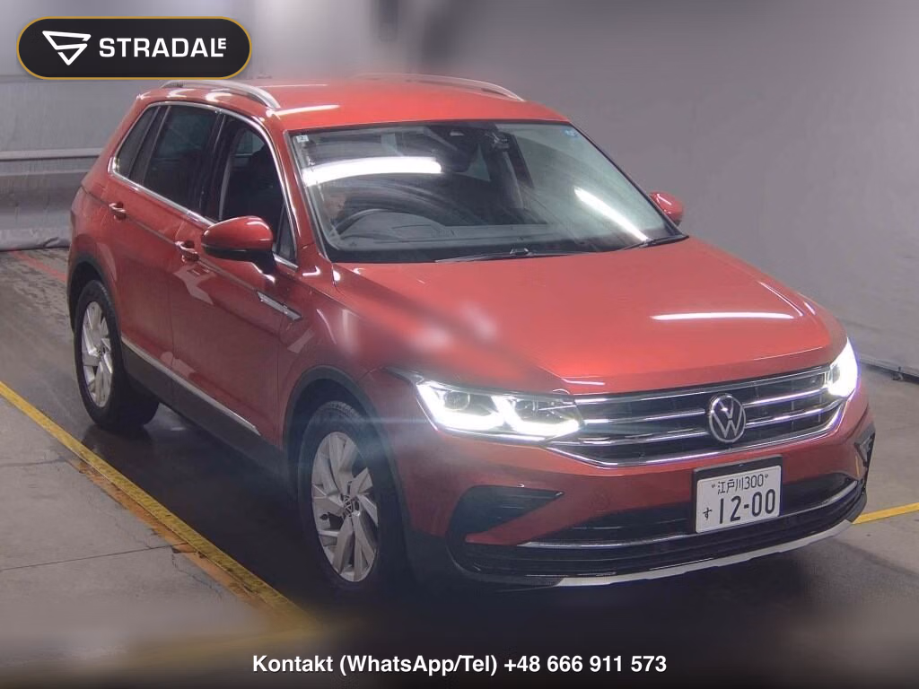 VOLKSWAGEN TIGUAN TSI ELEGANCE 2022, aukcja z Japonii, zdjęcie 1
