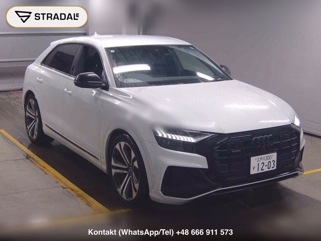 AUDI Q8 4WD 55TFSI QUATTRO S LINE 2021, aukcja z Japonii, zdjęcie 1
