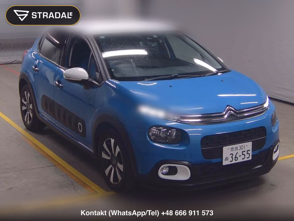 CITROEN C3 SHINE 2019, aukcja z Japonii, zdjęcie 1