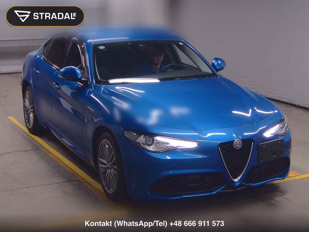 ALFA ROMEO GIULIA 4D 4WD VELOCE 2018, aukcja z Japonii, zdjęcie 1