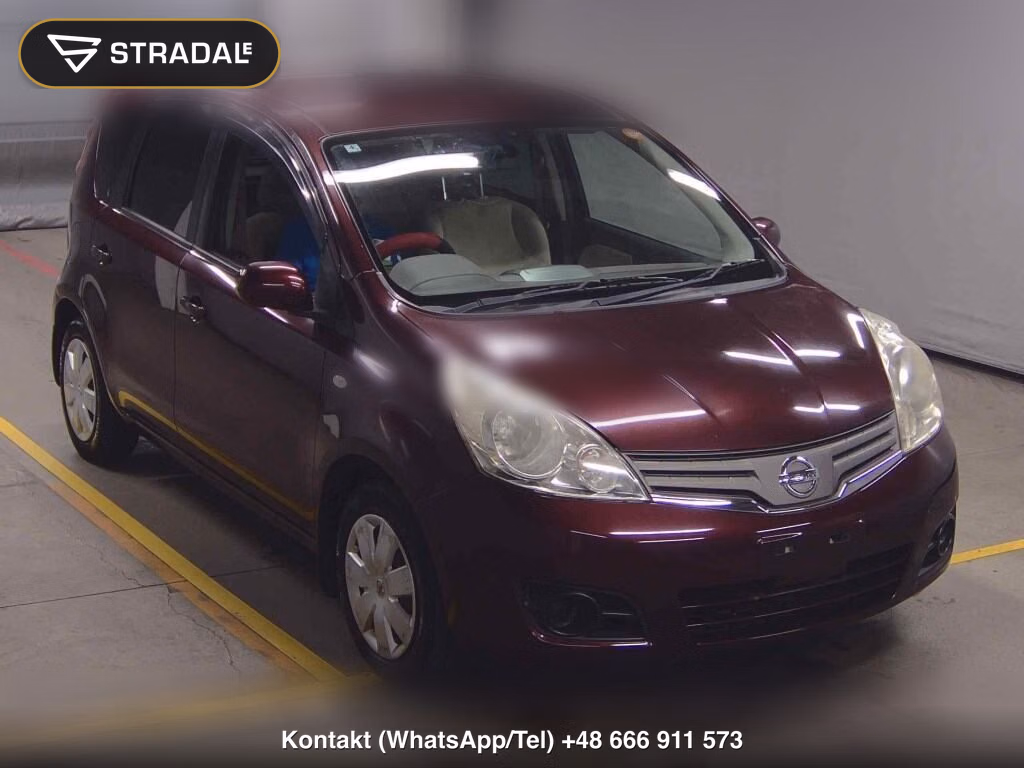 NISSAN NOTE 15X 2010, aukcja z Japonii, zdjęcie 1