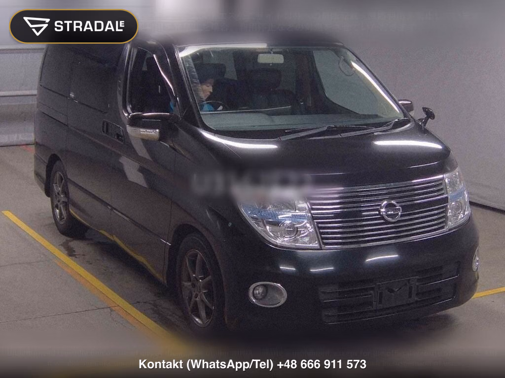 NISSAN ELGRAND 5D 250 HIGHWAY STAR BLACK LEATHER NAVI EDIT, miniaturka 2