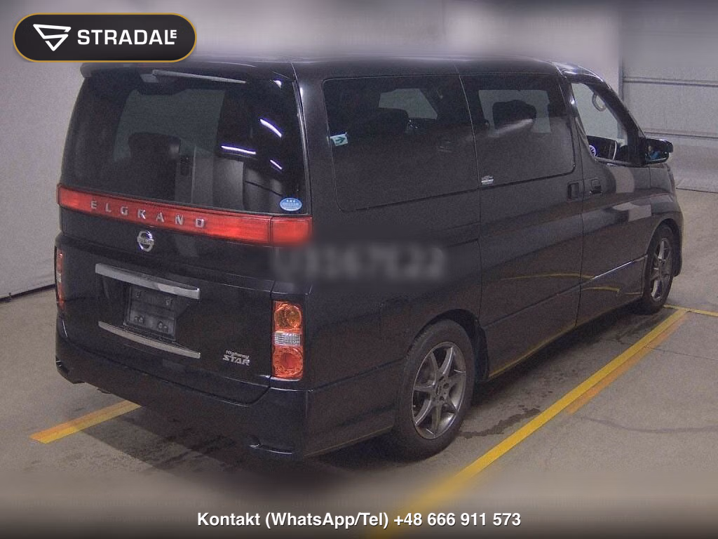 NISSAN ELGRAND 5D 250 HIGHWAY STAR BLACK LEATHER NAVI EDIT, miniaturka 6