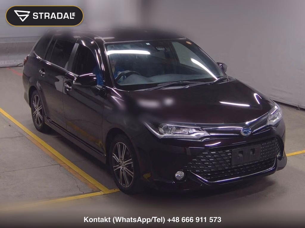 TOYOTA COROLLA FIELDER HYBRID G W×B 2016, aukcja z Japonii, zdjęcie 1