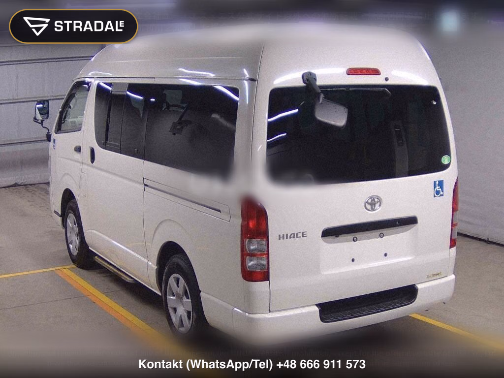 TOYOTA HIACE VAN 4D 4WD WELCAB, miniaturka 3