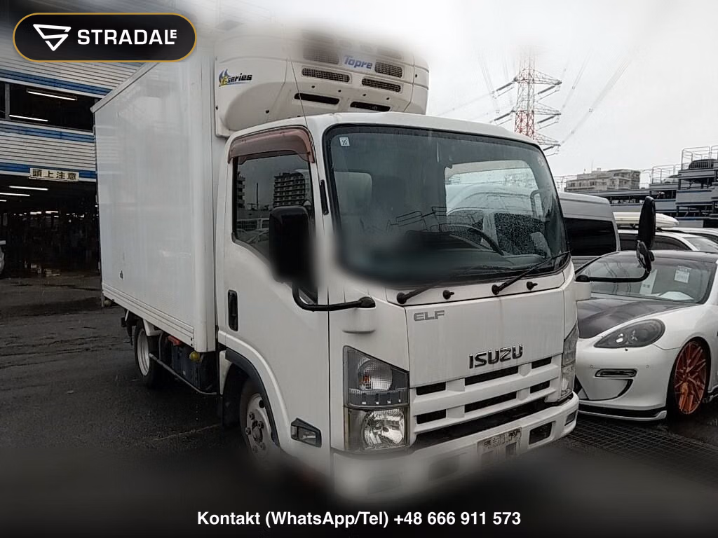ISUZU ELF TRUCK 2D FREEZING REFRIGERATOR 2012, aukcja z Japonii, zdjęcie 1