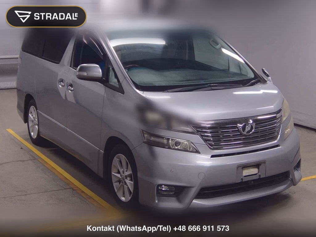 TOYOTA VELLFIRE 2.4Z 2010, aukcja z Japonii, zdjęcie 1