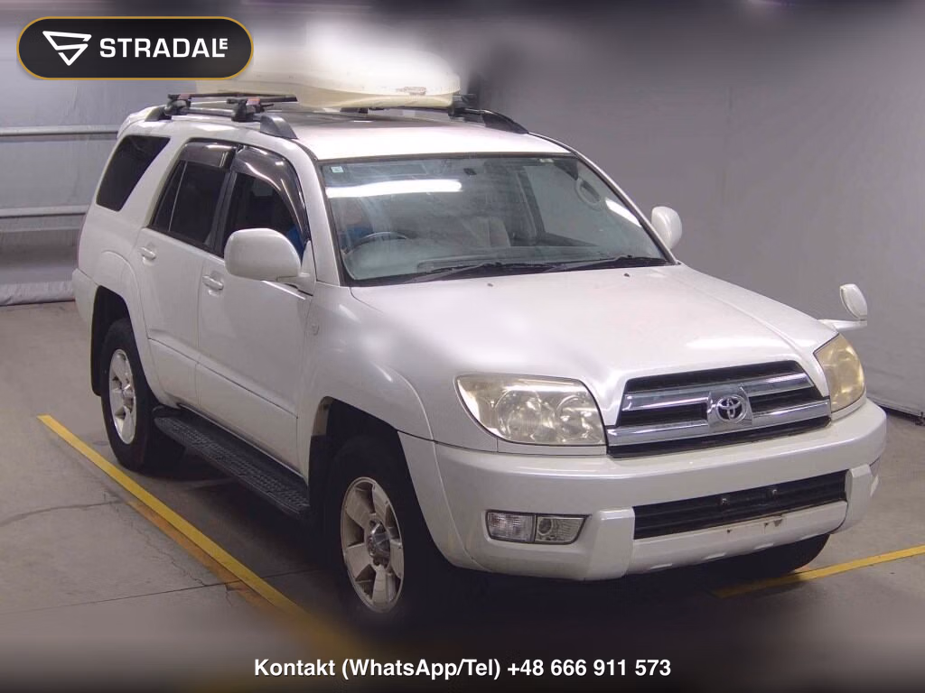 TOYOTA HILUX SURF 5D 4WD SSR-G 2005, aukcja z Japonii, zdjęcie 1