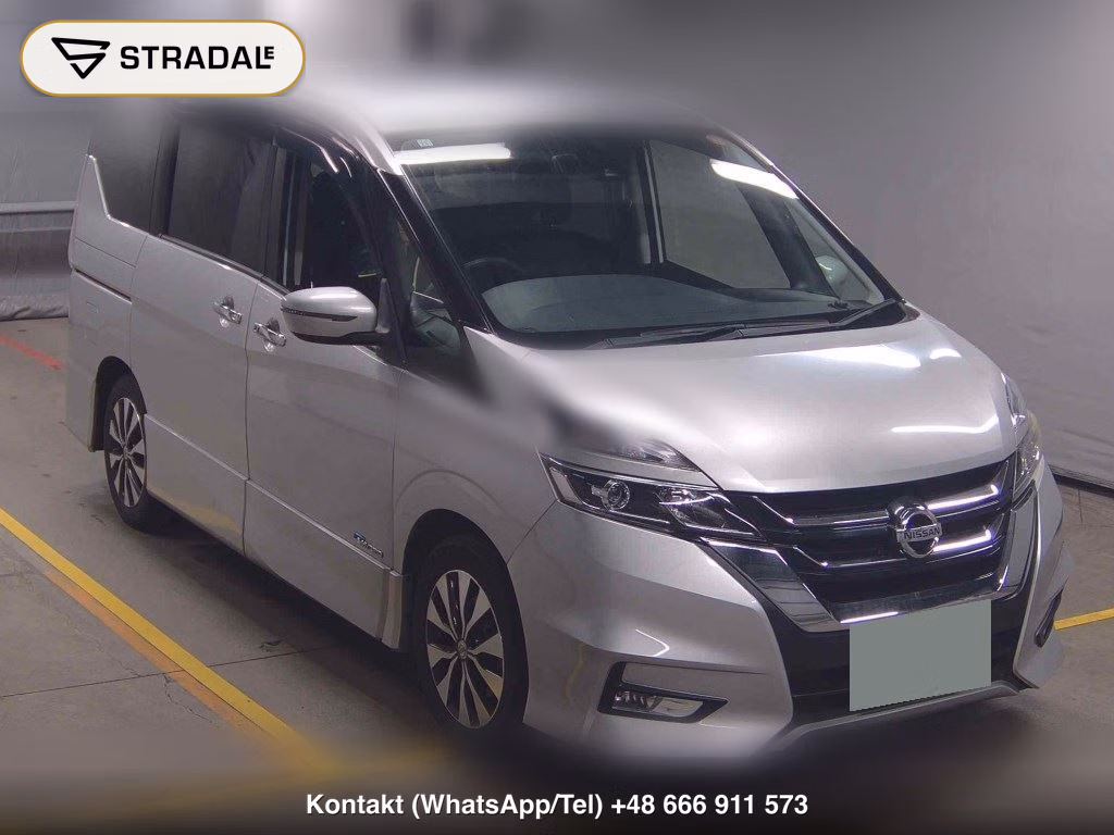 NISSAN SERENA 5D HIGHWAY STAR V SELECTION 2017, aukcja z Japonii, zdjęcie 1