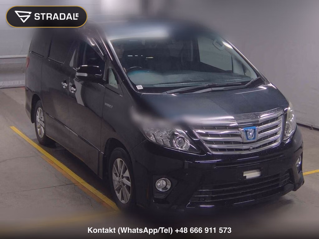 TOYOTA ALPHARD HYBRID 4WD SR C PACKAGE 2012, aukcja z Japonii, zdjęcie 1