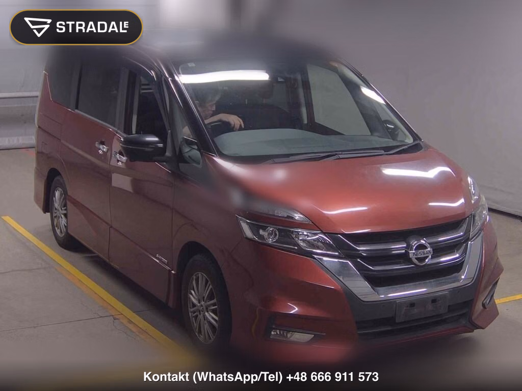 NISSAN SERENA 5D HIGHWAY STAR V SELECTION Ⅱ 2019, aukcja z Japonii, zdjęcie 1