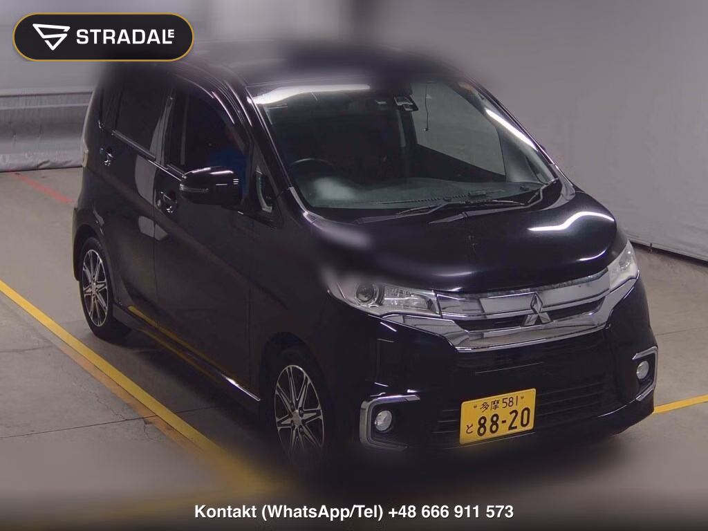 MITSUBISHI EK CUSTOM T SAFETY PACKAGE 2016, aukcja z Japonii, zdjęcie 1