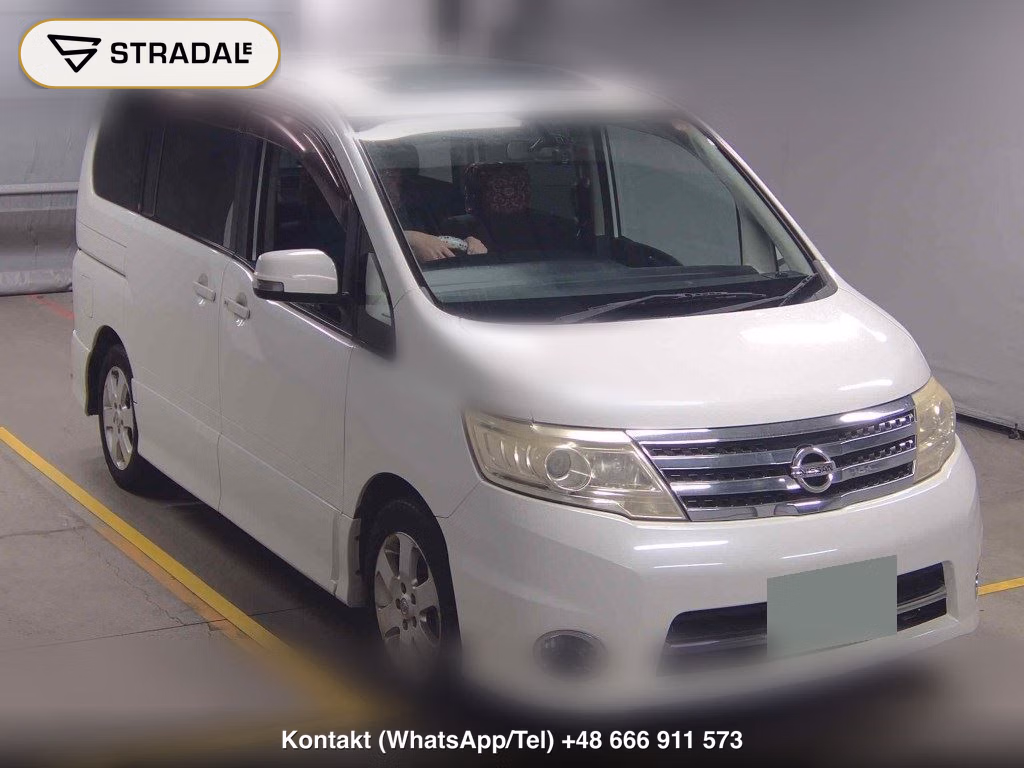 NISSAN SERENA 5D HIGHWAY STAR 2008, aukcja z Japonii, zdjęcie 1
